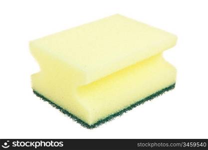 sponges isolated on white background