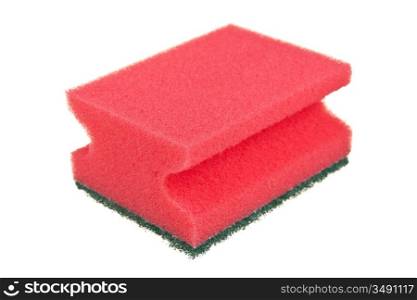 sponges isolated on white background
