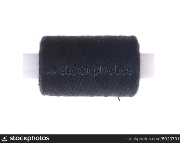 spools of thread on a white background