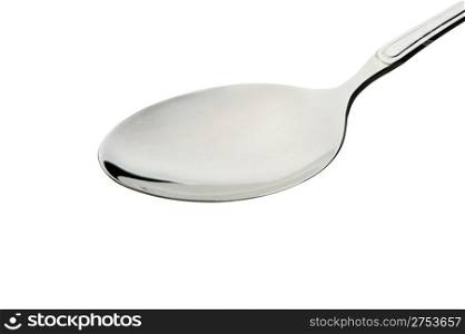 Spoon isolated. Kitchen accessories close up