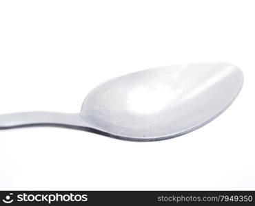 Spoon isolated on white background