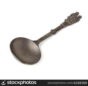 spoon old, vintage, antique, isolated,