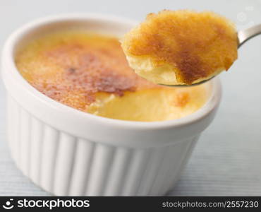 Spoonful of Cr me Brulee