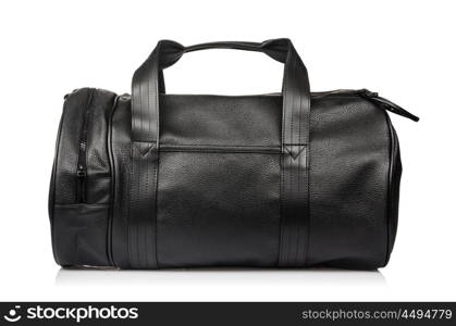 Sport bag isolated on the white background