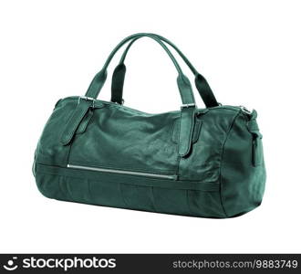 Sport bag isolated on white background. Sport bag