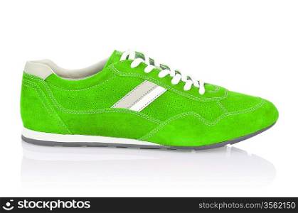 Sport males shoes isolated on white