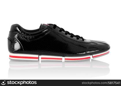 Sport males shoes isolated on white