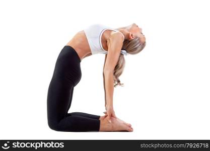 Sport Series: yoga. Camel Pose