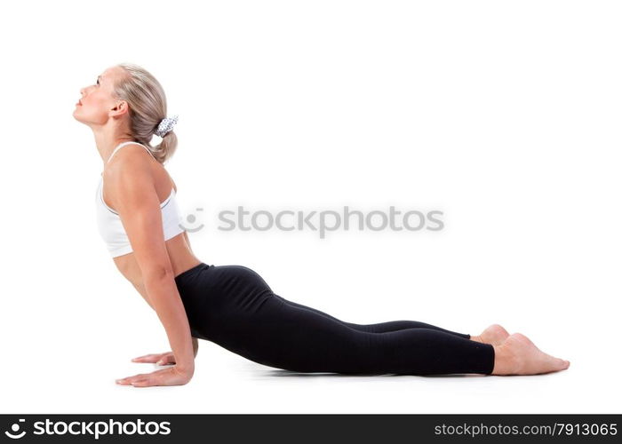 Sport Series: yoga . Downward Facing Dog Position