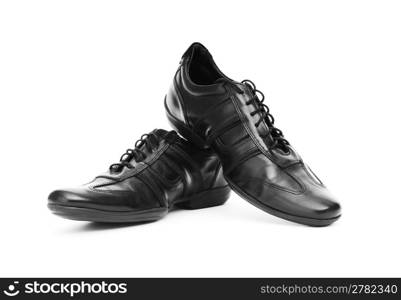 Sport shoes isolated on the white background