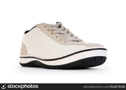 Sport shoes isolated on the white background