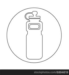 sport water bottle icon