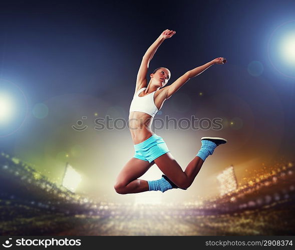 Sport young woman