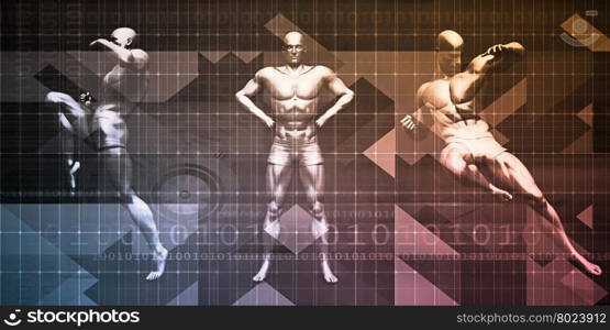 Sports Background and Physical Combat as Abstract. Database System