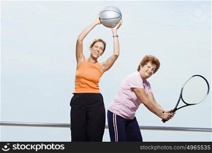 Sporty women