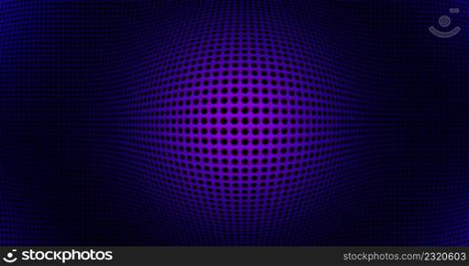 Spotlit perforated abstract tech geometric modern background close-up