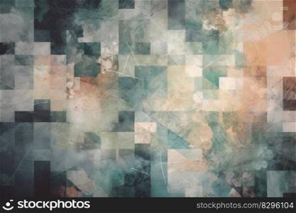 spotted abstract background from pastel tones  generative ai.