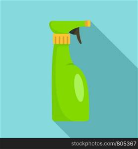 Spray bottle icon. Flat illustration of spray bottle vector icon for web design. Spray bottle icon, flat style