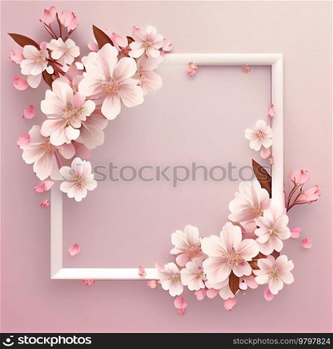 Spring Beauliful Cherry Blossom Background