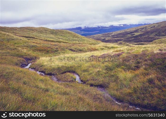 Spring in the mountains of Scotland