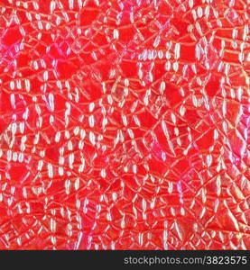 square background from sheet of crimson textured color paper close up