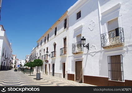 square of old town, Olivenza, Spain