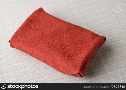 Square silk wrapping cloth