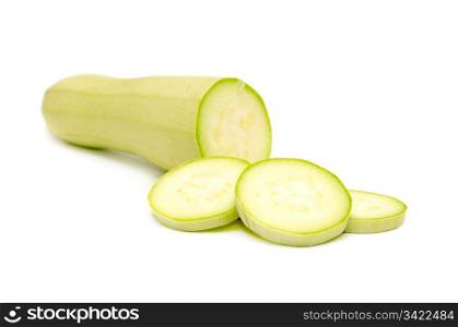 squash isolated on a white background