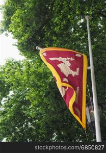 Sri Lankan Flag of Sri Lanka. the Sri Lankan national flag of Sri Lanka, Asia