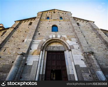 St Abbondio church in Como (HDR). Basilica of Sant Abbondio church in Como, Italy (HDR)