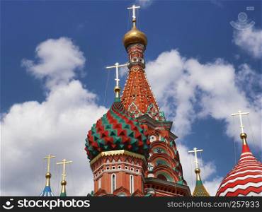 St. Basil Cathedral in Moscow. Russia