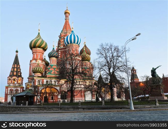 St. Basil&rsquo;s Cathedral in Moscow, Russia