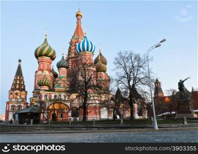 St. Basil&rsquo;s Cathedral in Moscow, Russia
