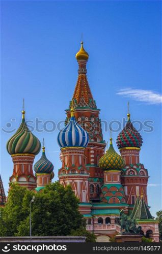 St. Basil&rsquo;s Cathedral, Moscow,Russia, Red square