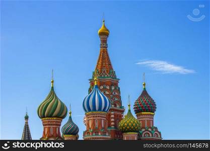 St. Basil’s Cathedral, Moscow,Russia, Red square