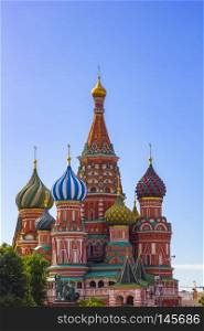 St. Basil’s Cathedral, Moscow,Russia, Red square