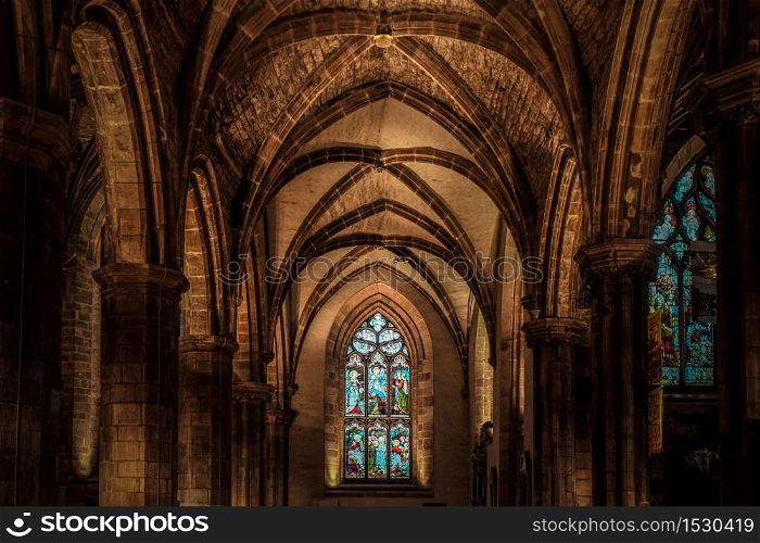 St Giles&rsquo; Cathedral also known as the High Kirk of Edinburgh, is the Church of Scotland in Edinburgh, United kingdom.
