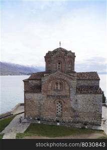 St. John at Kaneo church in Ohrid, Macedonia