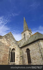 st malo cathedral in the north of france