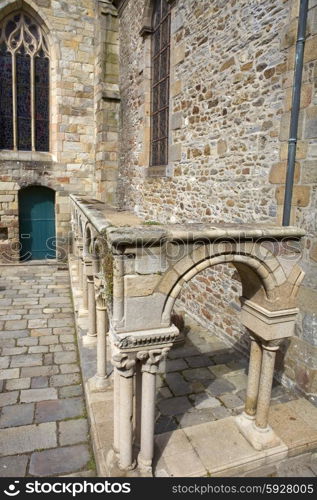 st malo cathedral in the north of france