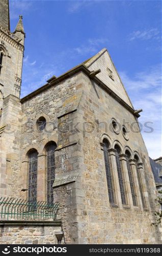 st malo cathedral in the north of france