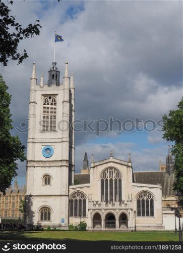 St Margaret Church in London. St Margaret Church at Westminster Abbey in London, UK