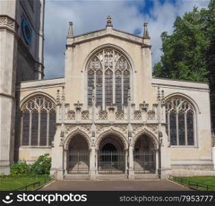 St Margaret Church in London. St Margaret Church at Westminster Abbey in London, UK