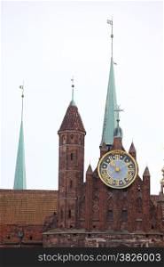 St. Mary&#39;s Basilica, largest brick church in the world, Gdansk, Poland