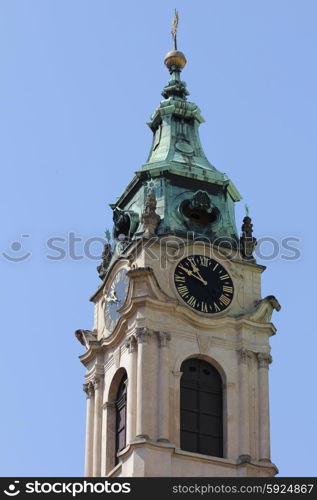 St. Nicholas Cathedral exterior in Prague, Czech Republic 6696