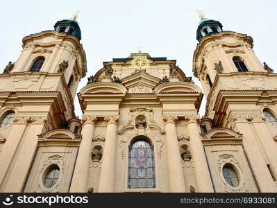 St. Nicholas Church at Old Town Square in Prague.