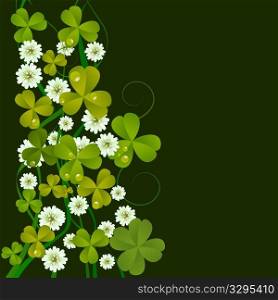 St. Patrick&rsquo;s Day design background, celebration card