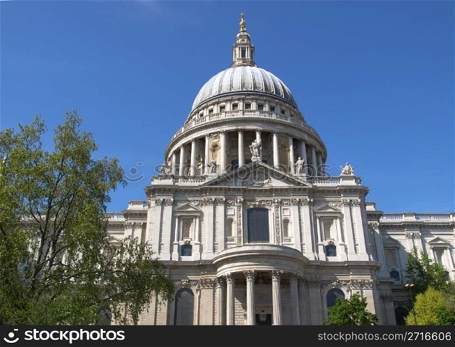St Paul Cathedral, London. St Paul&rsquo;s Cathedral in London, United Kingdom (UK) - high dynamic range HDR