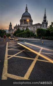St Paul's cathedral in London