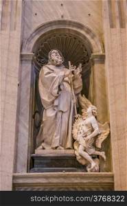 St. Peter&rsquo;s Basilica, St. Peter&rsquo;s Square, Vatican City. Indoor interior